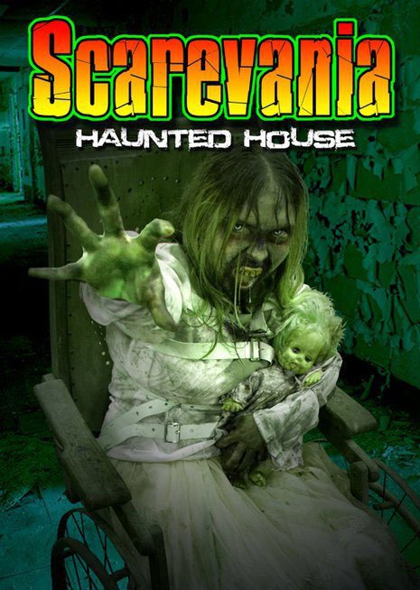 Scarevania Haunted Attraction 2011 Poster