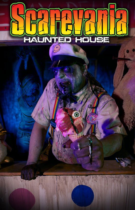 Scarevania Haunted Attraction 2012 Poster