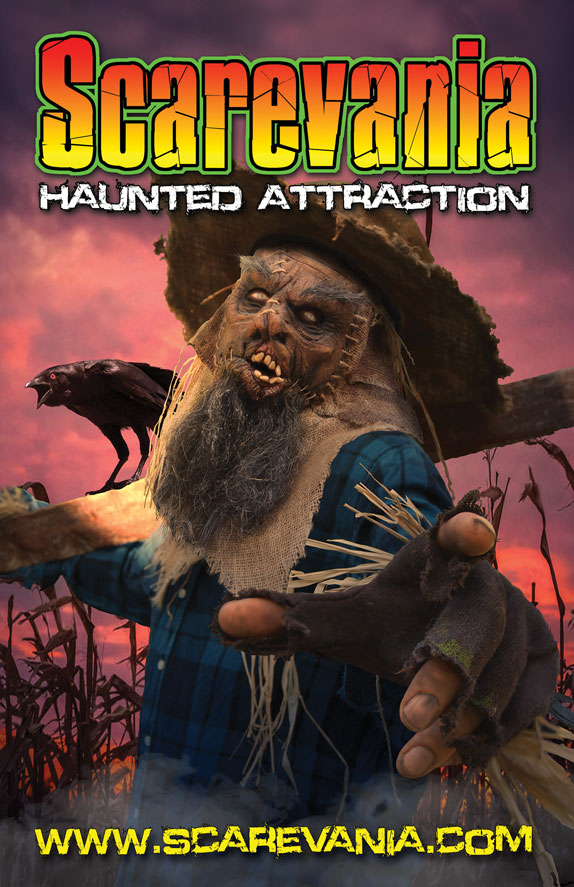 Scarevania Haunted Attraction 2019 poster