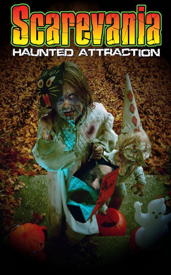 Scarevania Haunted Attraction 2016 poster